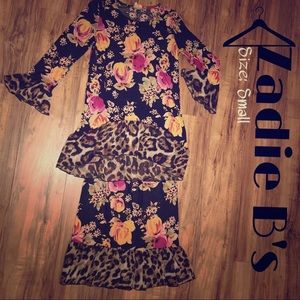 Zadie B’s Floral & Leopard Gorgeous Outfit